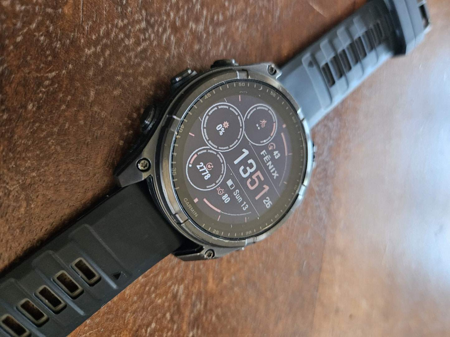 Garmin Fenix 8 Saphire Solar DLC Titanium Carbon Gray Watch 47mm With Extras