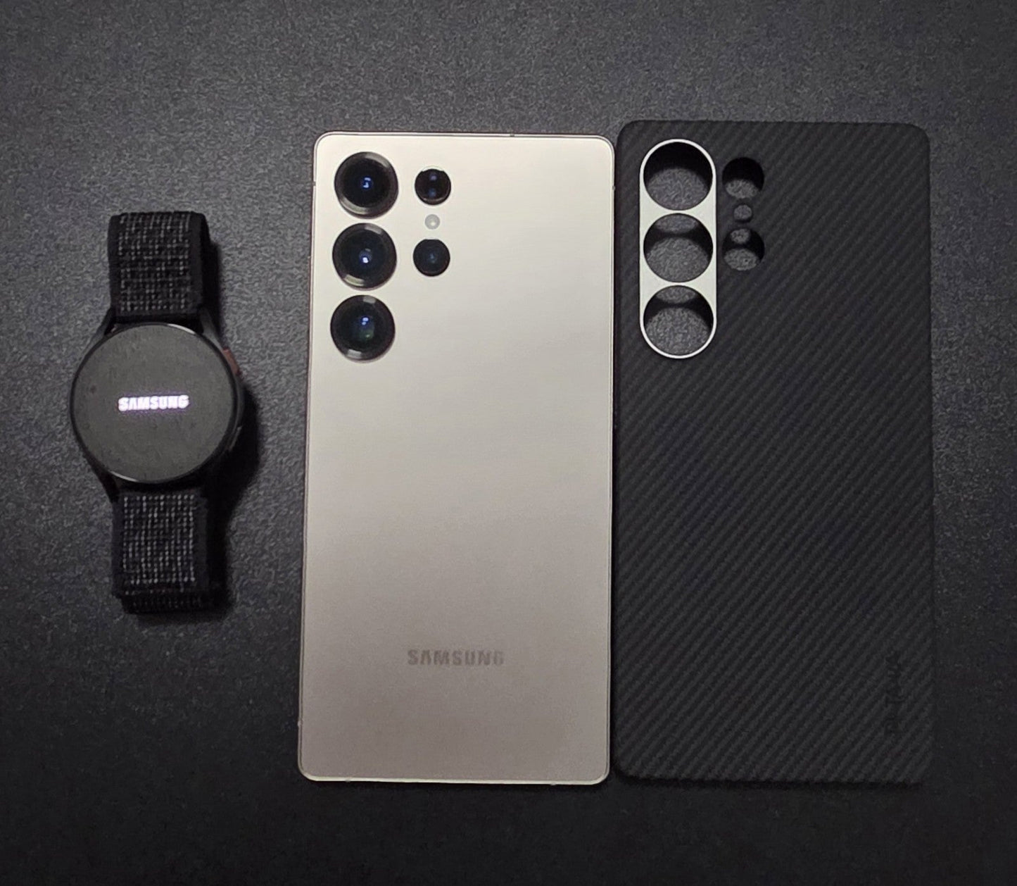 Samsung Galaxy S25 Ultra - Unlocked - Titanium Gray - 1TB - Bundle