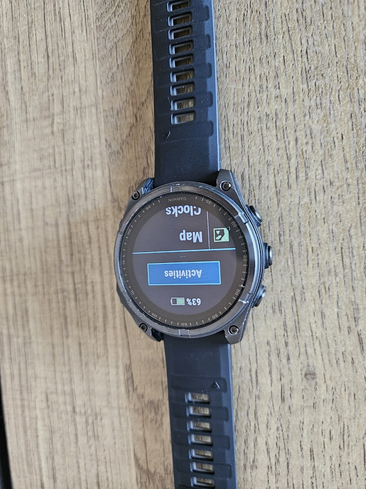 Garmin Fenix 8 Saphire Solar DLC Titanium Carbon Gray Watch 47mm With Extras