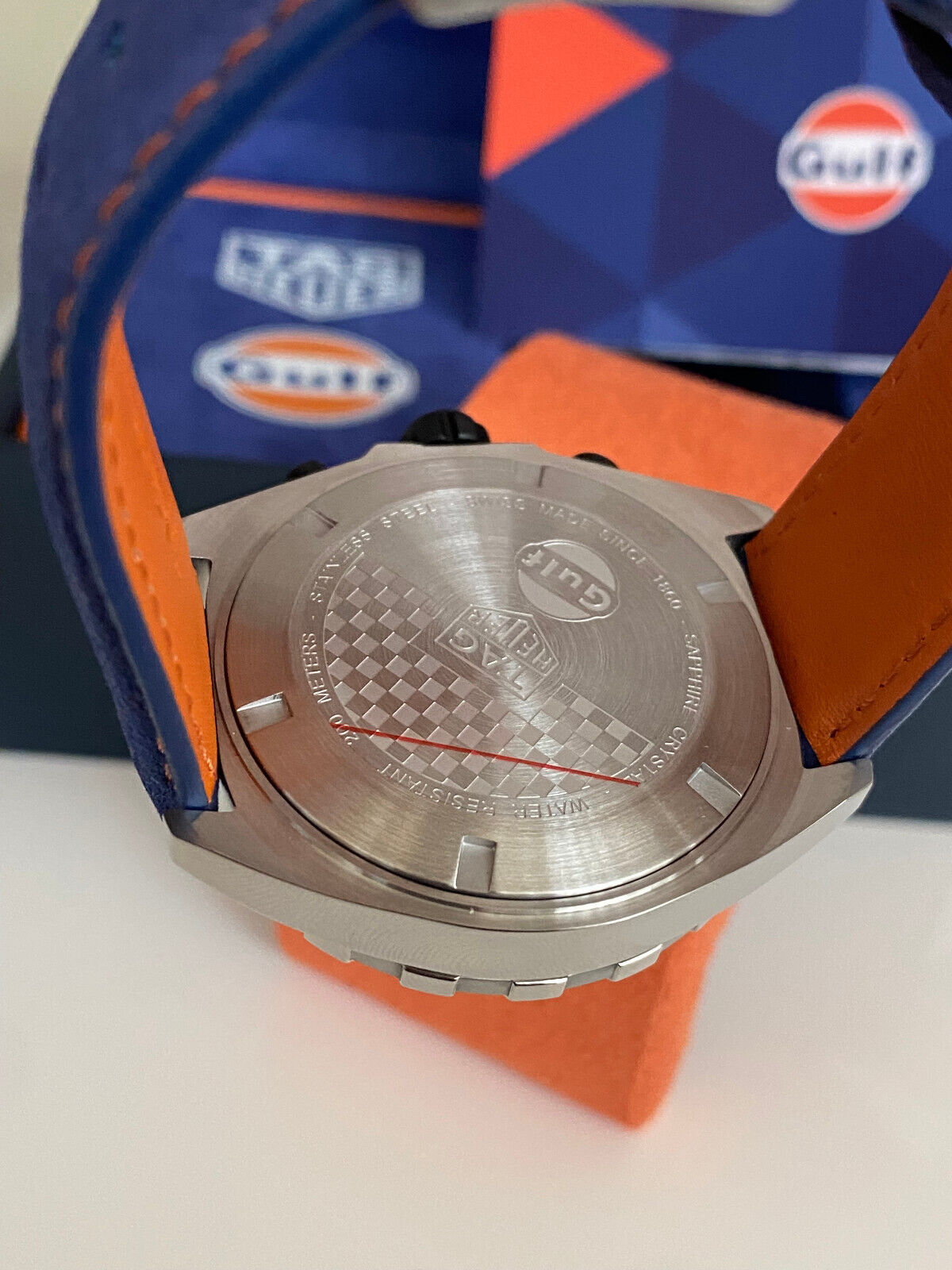Tag Heuer Formula 1 Quartz Chronograph Gulf Men's Watch CAZ101N.FC8243