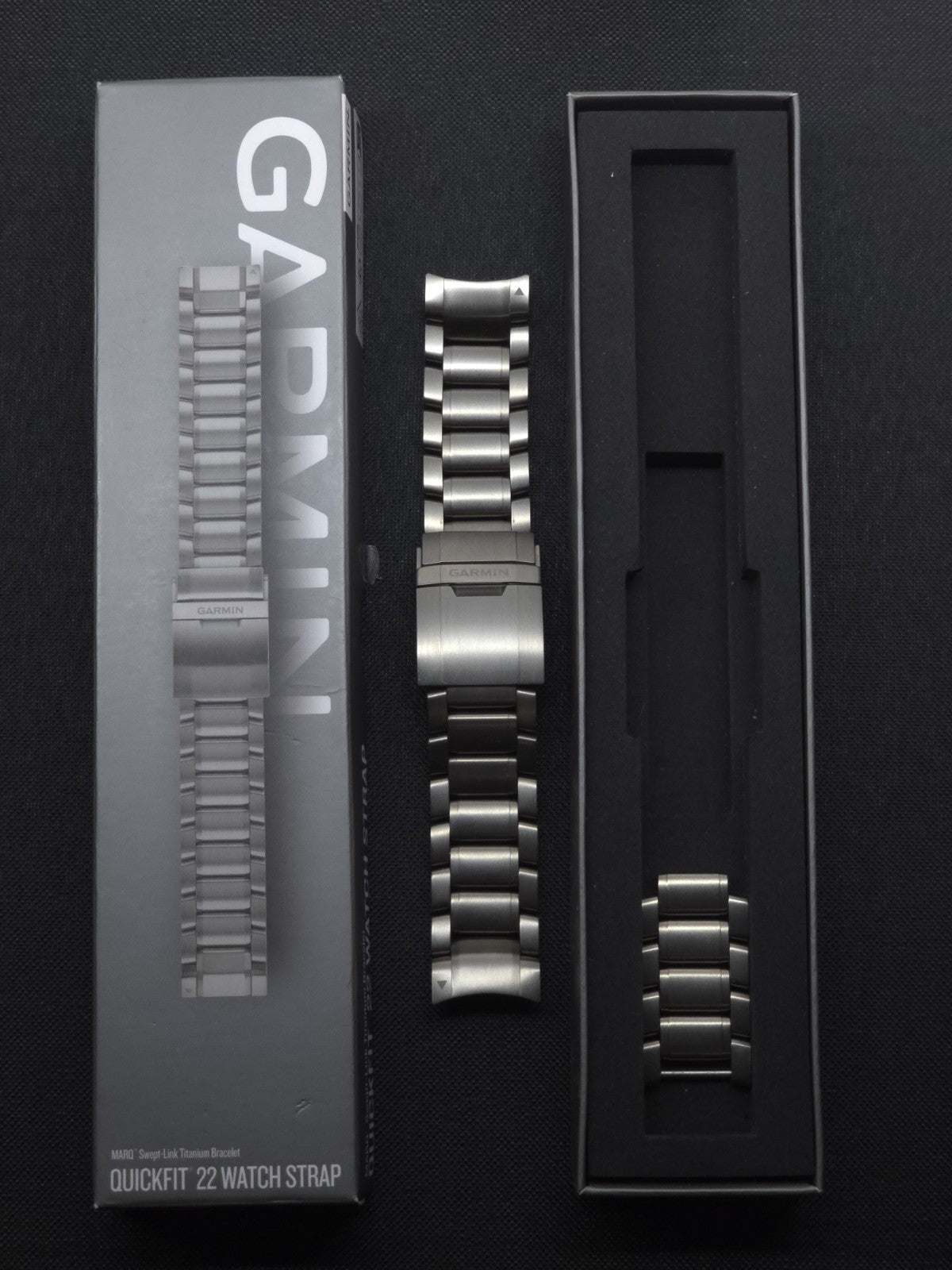 Garmin MARQ Adventurer Gen 2 Watch + 2x Titanium Bracelet Bundle + Extra Straps