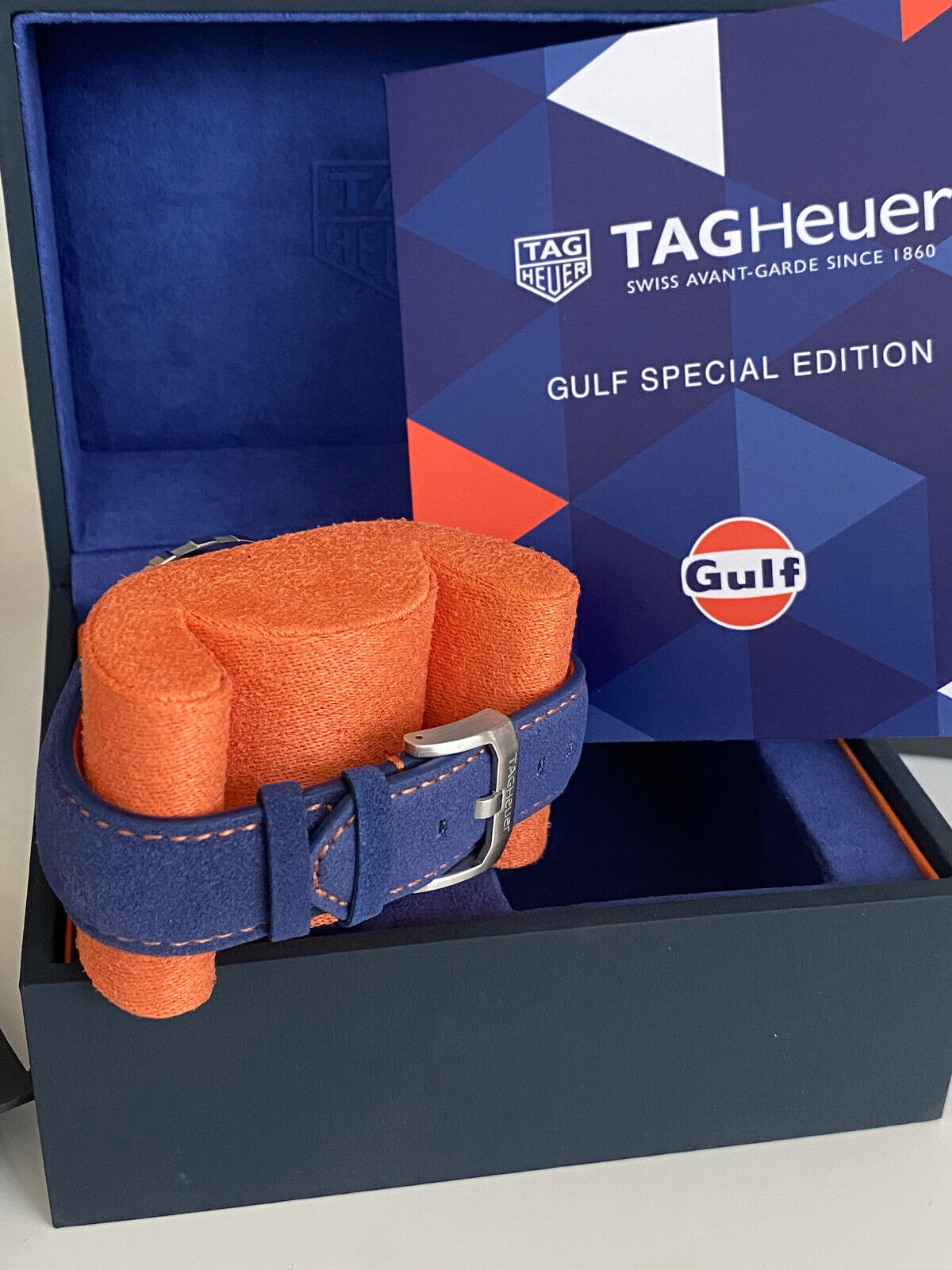 Tag Heuer Formula 1 Quartz Chronograph Gulf Men's Watch CAZ101N.FC8243