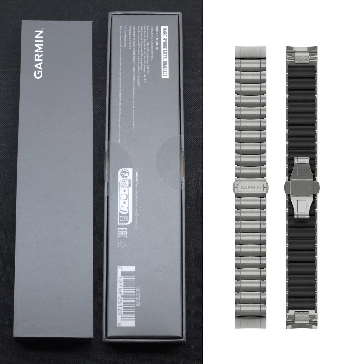 Garmin MARQ Adventurer Gen 2 Watch + 2x Titanium Bracelet Bundle + Extra Straps