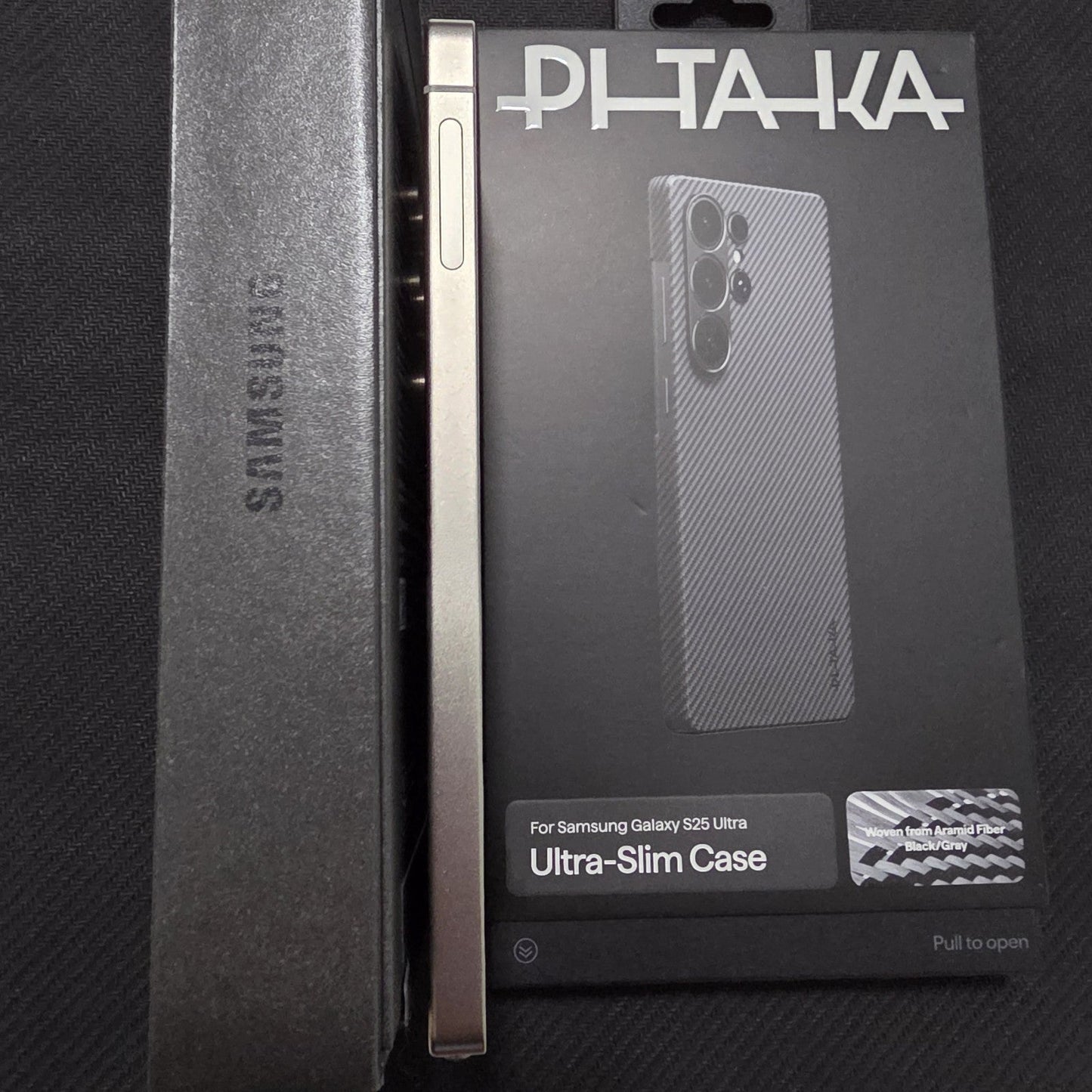 Samsung Galaxy S25 Ultra - Unlocked - Titanium Gray - 1TB - Bundle