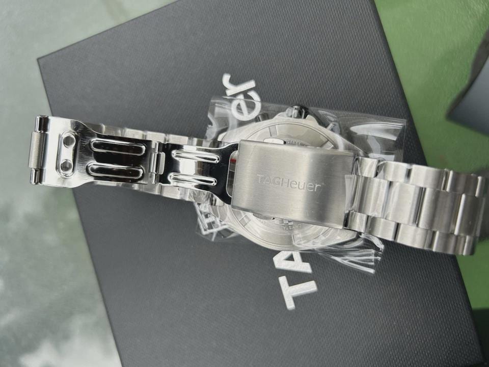 Tag Heuer Men's Formula 1 Quartz Chronograph Watch Grey Orange, CAZ101AH.BA0842