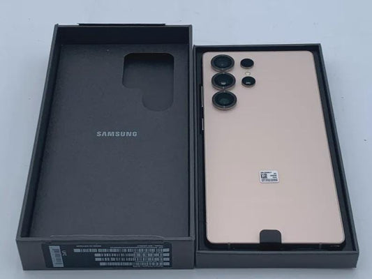 Samsung Galaxy S25 Ultra SM-S938U Unlocked 256GB Titanium Pink Gold ESN is CLEAN
