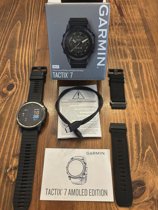 garmin tactix 7 amoled edition gps smartwatch 1.4" display sapphire lens rugged design