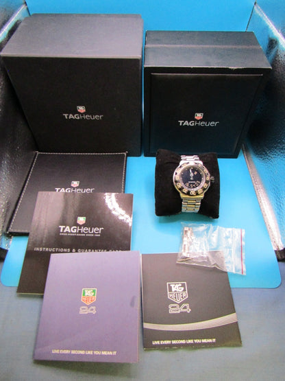 Men’s Tag Heuer CAC111D Formula 1 Chronotimer Digital Quartz - Complete Set