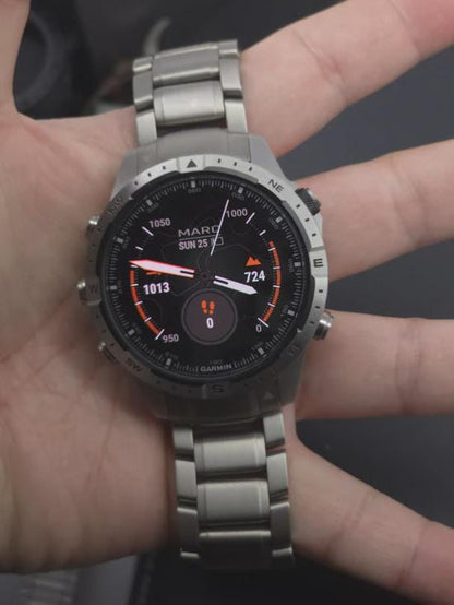garmin marq adventurer gen 2 titanium bundle extra straps premium gps smartwatch