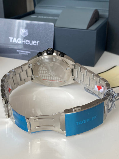 Tag Heuer 43mm Formula 1 Green Dial Chrono Quartz Men's Watch CAZ101AP.BA0842