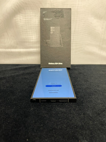 Samsung Galaxy S24 Ultra Titanium Black 512GB Storage 12GB RAM Smartphone