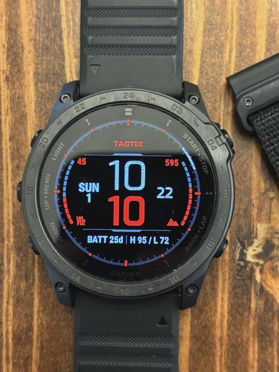 garmin tactix 7 amoled edition gps smartwatch 1.4" display sapphire lens rugged design
